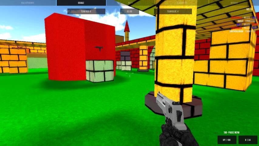 Combat3 FPS - Browser Based Game Multiplayer